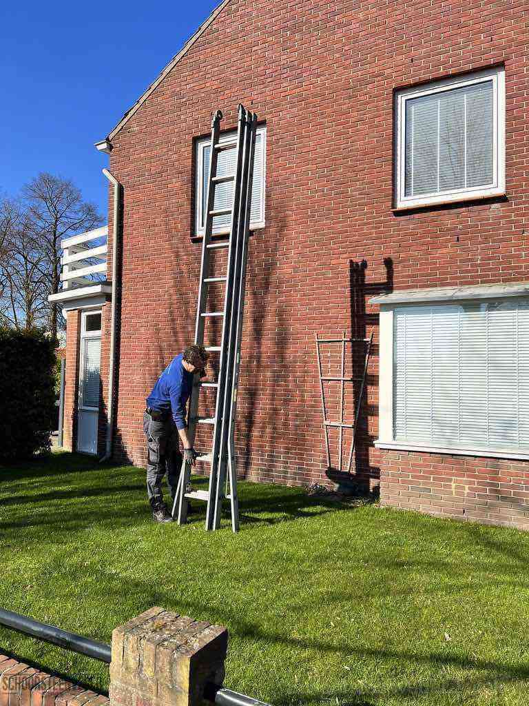 Zutphen schoorsteenveger huis ladder